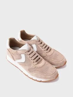 Voile Blanche Women's Julia Mesh Suede And Technical Fabric Sneaker -Sandals Sales 001 2013488xBEIGExAlt2 37584035