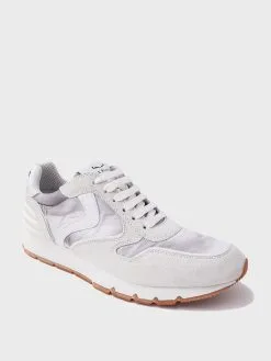 Voile Blanche Women's Julia Power Suede And Technical Nylon Sneaker -Sandals Sales 001 2015735xWHITEICExAlt1 37650685