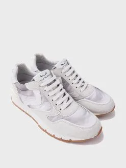 Voile Blanche Women's Julia Power Suede And Technical Nylon Sneaker -Sandals Sales 001 2015735xWHITEICExAlt2 37650687