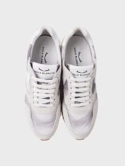 Voile Blanche Women's Julia Power Suede And Technical Nylon Sneaker -Sandals Sales 001 2015735xWHITEICExAlt4 37650691