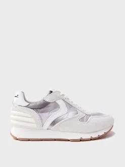 Voile Blanche Women's Julia Power Suede And Technical Nylon Sneaker -Sandals Sales 001 2015735xWHITEICExPrimary 37650683