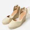 Castañer Castaner Women's Carina Espadrille Wedge -Sandals Sales 020962 203xIVORYxPrimary 96414959