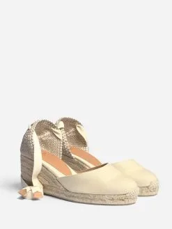 Castañer Castaner Women's Carina Espadrille Wedge -Sandals Sales 020964xIVORYxAlt1 43525367