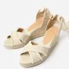 Castañer Castaner Women's Bluma Espadrille Wedge -Sandals Sales 021850 203xIVORYxPrimary 100734841