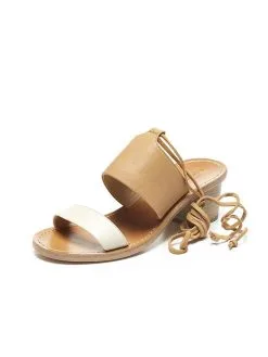 Soludos Color Blocked Mid Heel Sandal -Sandals Sales 1000117 ivorynudealt1