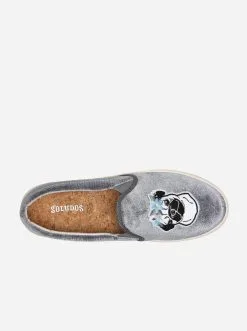 Soludos Flower Pug Slip On Sneakers -Sandals Sales 1000453xGRAYxAlt2 63061359