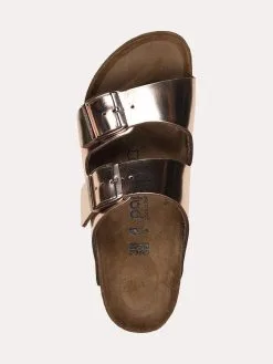 Birkenstock Women's Arizona Platform Sandal -Sandals Sales 1013570 metalliccopperalt1