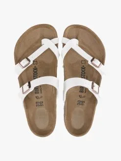 Birkenstock Women’s Mayari Birko-Flor Sandal -Sandals Sales 1014190 WHITEalt3