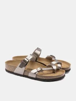 Birkenstock Women's Mayari Biko-Flor Sandal -Sandals Sales 1016408xGRACEFULTAUPExAlt2 30415351