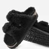 Birkenstock Women's Arizona Big Buckle Shearling Sandal -Sandals Sales 1021705xBLACKxPrimary 85534147