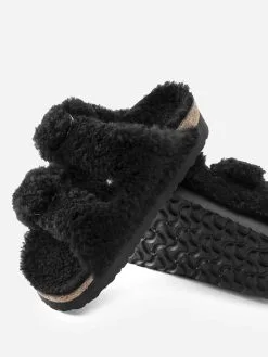 Birkenstock Women's Arizona Big Buckle Shearling Sandal