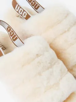 UGG Women's Fluff Yeah Slide -Sandals Sales 1095119xNATURALxAlt2 79302462