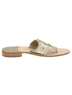 JACK ROGERS J.M.R.MGMT. Jack Rogers Hamptons Sandal -Sandals Sales 1111004fm platinum 528e3ad1 7efe 423c 938c 923e7a3816fa