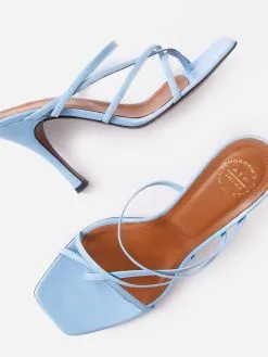 ATP Atelier Women's Milano Heeled Sandal -Sandals Sales 111649xBABYBLUExAlt2 65570131