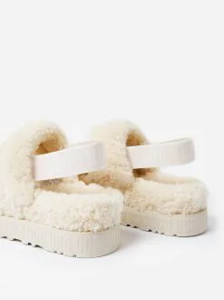 UGG Women's Oh Fluffita Slide -Sandals Sales 1120876xNATURALxAlt2 79303380