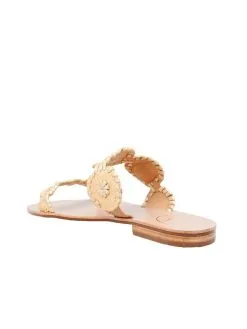 JACK ROGERS J.M.R.MGMT. Jack Rogers Lauren Raffia Sandals -Sandals Sales 1216ss0011 naturalraffiaalt2