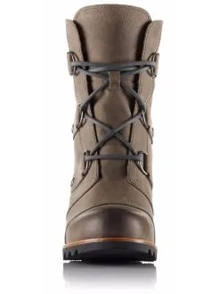 Sorel Women's Joan Of Arctic Wedge Mid Boot Dark Fog -Sandals Sales 1689881 darkfogalt2