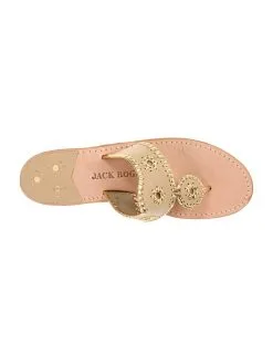 Jack Rogers J.M.R.MGMT. Women's Nantucket Gold Sandal -Sandals Sales 1912ss0018 babycamel goldalt1