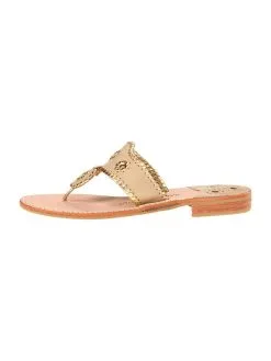 Jack Rogers J.M.R.MGMT. Women's Nantucket Gold Sandal -Sandals Sales 1912ss0018 babycamel goldalt3