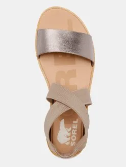 Sorel Women's Ella II Sandal -Sandals Sales 1943791x240ASHBROWNxAlt4 28607039