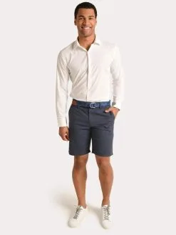 Bonobos Performance Shirt Slim -Sandals Sales 20198 solid whitealt1