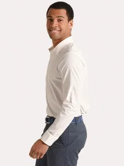 Bonobos Performance Shirt Slim -Sandals Sales 20198 solid whitealt2