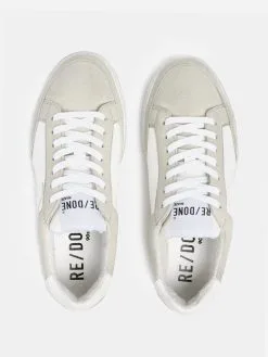 Re/Done Women's 90s Sustainable Skate Shoe -Sandals Sales 290 14W9SKSHxWHITExAlt2 74549097