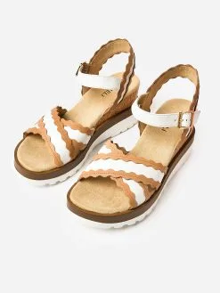 Vaneli Women's Codie Wedge -Sandals Sales 311786xWHITENAPPAxAlt3 97982258