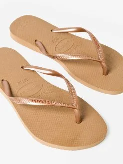 Havaianas Women's Slim Flip Flop -Sandals Sales 4000030xROSEGOLDxPrimary 100567926