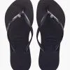 Havaianas Slim Crystal Glamour SW Flip Flop -Sandals Sales 4119517 black