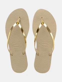 Havaianas Women's You Metallic Flip Flops -Sandals Sales 4135102xSANDGREYLIGHTxAlt2 30923554