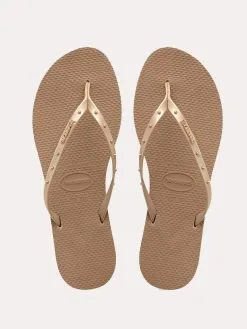 Havaianas Women's You Maxi Flip Flops -Sandals Sales 4140179 rosegoldalt1