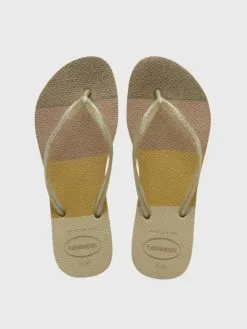 Havaianas Women's Slim Palette Glow Flip Flop -Sandals Sales 4145766xSANDGREYxAlt2 38078642