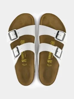 Birkenstock Women's Arizona Birko-Flor Sandal -Sandals Sales 5524681xWHITExAlt3 24778995