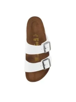 Birkenstock Women's Arizona Birko-Flor -Sandals Sales 552683 whitealt3