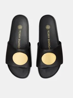 Tory Burch Women's Patos Slide Sandal -Sandals Sales 81034 004xPERFECTBLACKxAlt1 27910186