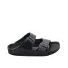 Birkenstock Women's Arizona Monterey Exquisit Black Leather -Sandals Sales 948083 black
