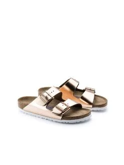 Birkenstock Arizona Soft Footbed Sandal -Sandals Sales 952093 metalliccopperleatheralt1