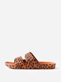 Freedom Moses Women's Moses Slide -Sandals Sales AFM002xLEOTOFFEExAlt3 54402644