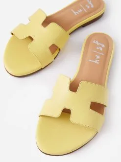 French Sole Women's Alibi Sandal -Sandals Sales ALIBIxLEMONCREAMLEATHERxAlt3 62879912