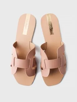 KAANAS Women's Tania Geometric Leather Sandal -Sandals Sales C00064RxNUDExAlt3 40863705