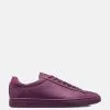 CLAE Bradley Plum Full Grain Leather Sneakers -Sandals Sales CL19CBR02xPLUMFULLGRAINLEATHERxPrimary 74556752