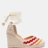 Castañer Castaner Craby Espadrille Wedge Sandal -Sandals Sales CRABBY SS20017xREDMULTICOLORxPrimary