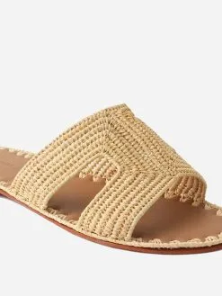 Carrie Forbes Cuadro Natural Raffia Sandal -Sandals Sales CUADROxNATURALxAlt2 85351159