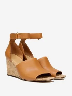 Vince Women’s Kensey Wedge -Sandals Sales H0172L1200 TANalt4