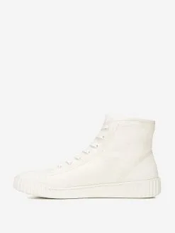 Vince Women’s Wolfe Sneaker -Sandals Sales H0191F1100 WHITEBAHAMACANVASalt3