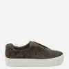 J/Slides Women's Heidi Leather Sneaker