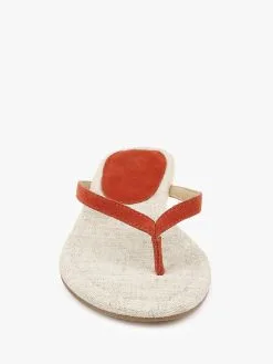 Splendid Footwear Splendid Women’s Ashlee Flip Flop -Sandals Sales LL2032 POPPYalt3