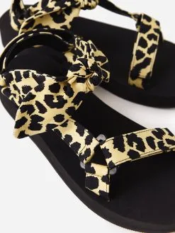 Loeffler Randall Women's Maisie Sandal -Sandals Sales MAISIE CVxLEOPARDCANVASxAlt1 59848128