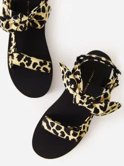 Loeffler Randall Women's Maisie Sandal -Sandals Sales MAISIE CVxLEOPARDCANVASxAlt2 59848137